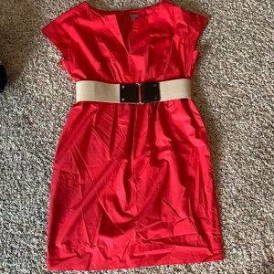 Ann Taylor belted pocket dress